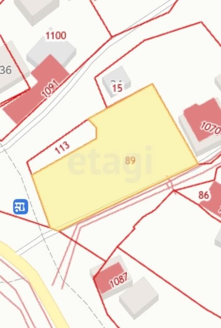 1063 м², земельные участки, продаю 2