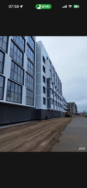 1 комн., 57 м², Монолитно-каркасный, Звездный 2