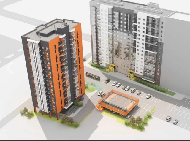 1 комн., 42 м², Инд. планировка, Залог