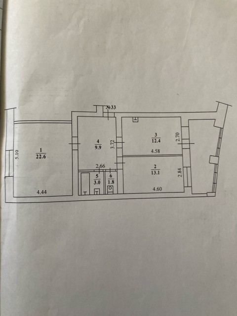 2 комн., Блочный, Глазная больница 14