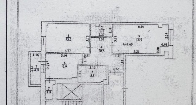 2 комн., 65 м², Монолитно-каркасный, Кинотеатр Лена 7