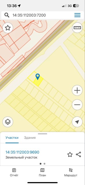 Участок, 1000.0 м²
