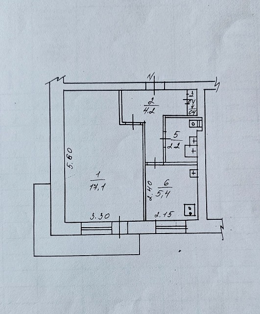 1 комн., 30.0 м², 7 эт.